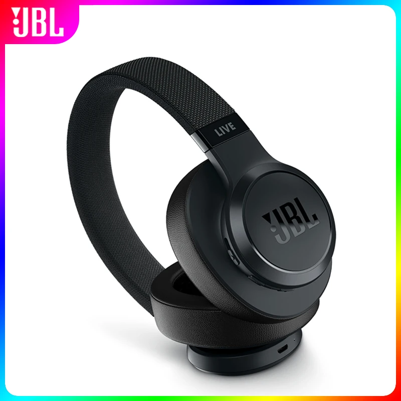 Беспроводные Bluetooth Смарт наушники JBL Live 500BT с голосовым помощником ии Спортивная