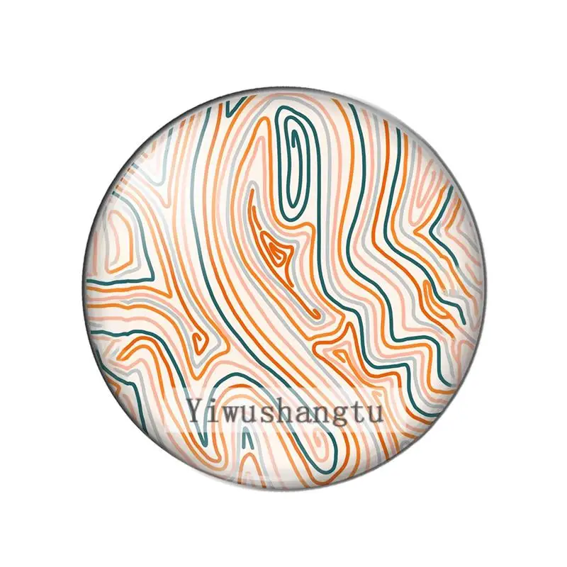 Красивая цветовая карта различные формы 8/10/12/18/20/25 мм круглые фотографии кабошон