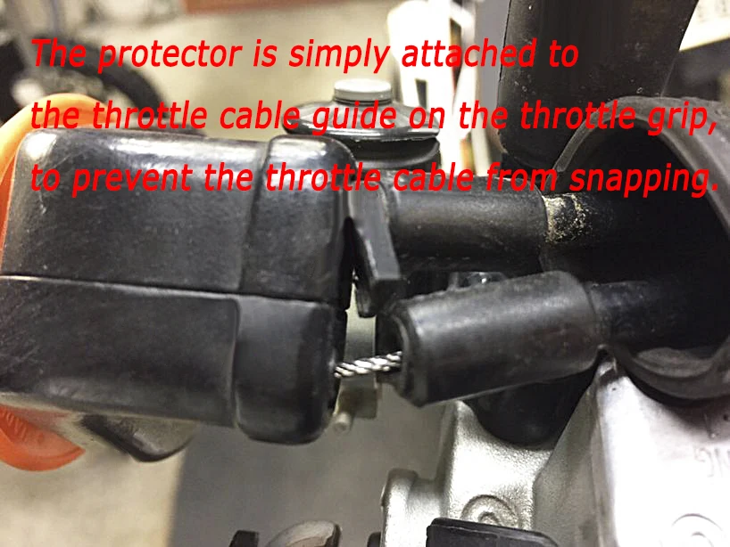 Защитная крышка для троса дроссельной заслонки NICECNC Suzuki DRZ DR-Z 400 00-04 400E 00-07 400S 00-17 400SM