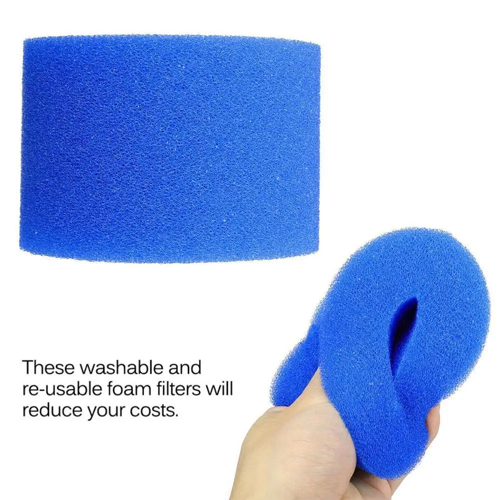 

8PCS Swimming Pool Accessories Foam Sponge for Intex S1 Reusable Washable Biofoam Cleaner Pool Foam Swimming Accessorie