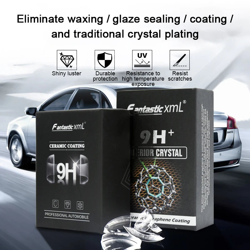 50ml Graphene Coating for Auto Paint 30ml Nano Ceramic Car Coating Products Wax Polishing Accessories for Care Detailing