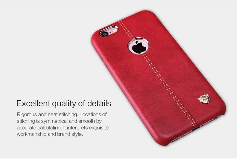 Для iPhone 6 Plus чехол для телефона серия Nillkin Englon чехол винтажный из искусственной кожи чехол для iPhone XR Xs Max Capa Fundas распродажа