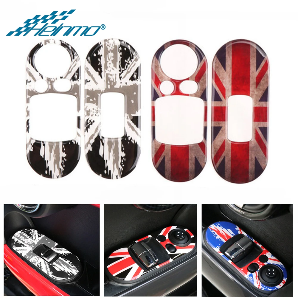 

Автомобильный интерьер стеклоподъемник переключатель панель наклейки для MINI Cooper F56 для MINI F56 декоративные аксессуары