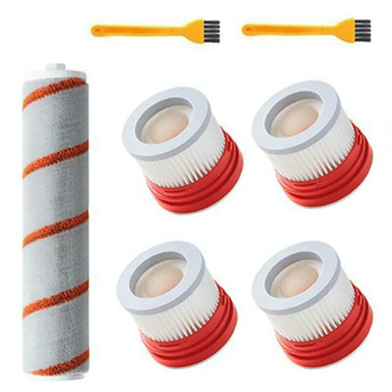 

HOT-Roller Brush Filter for Xiaomi Dreame V8 V9 V10 Household Wireless Handheld Vacuum Cleaner Parts Accessories Kit ,7Pcs