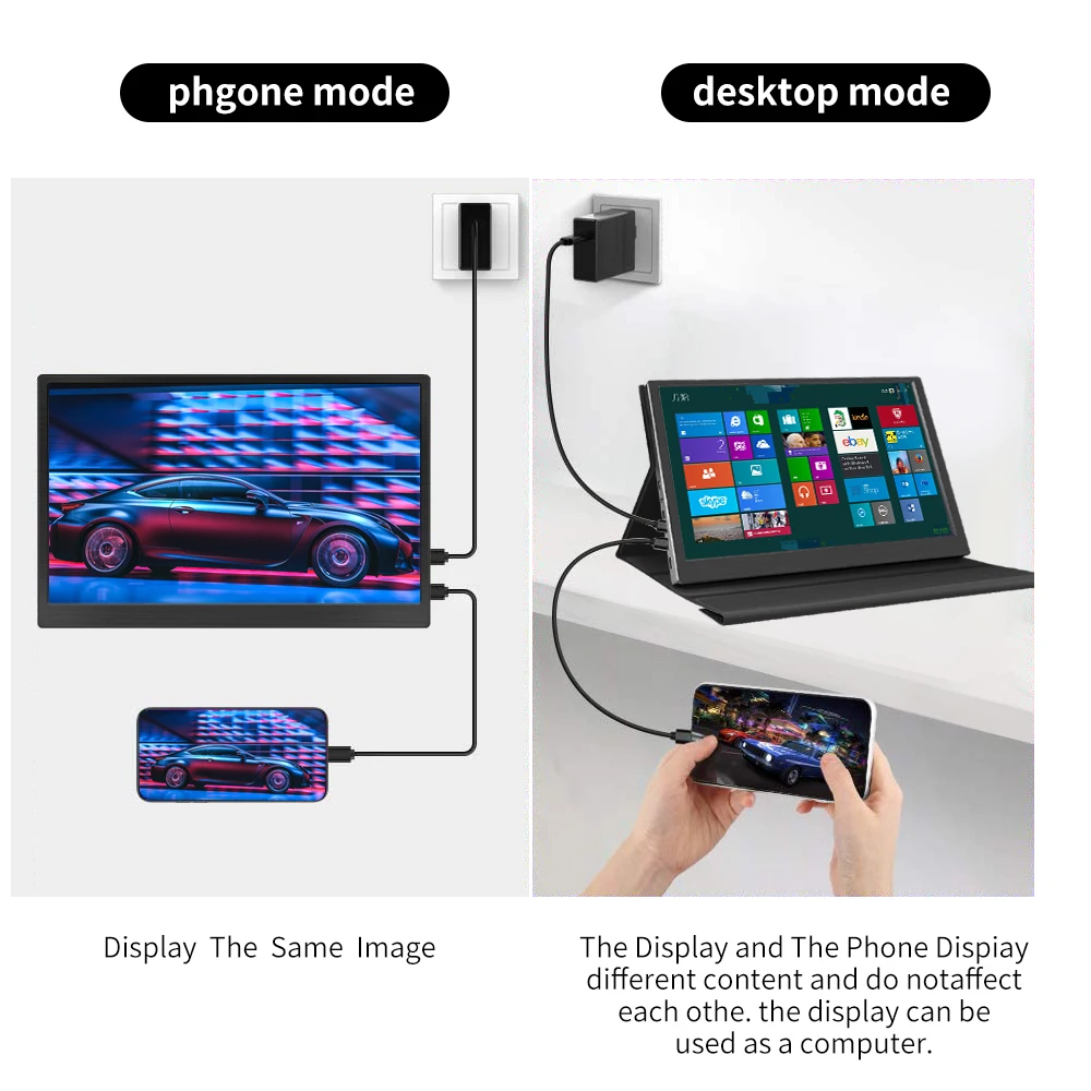 저렴한 15.6 인치 휴대용 게임 모니터 Pc X LCD 화면 두 번째 모니터 터치 스크린 USB 유형 C HDMI 노트북 전화 Xbox PS4, 컴퓨터 오피스, 게이밍, 터치, 고성능, 내구성