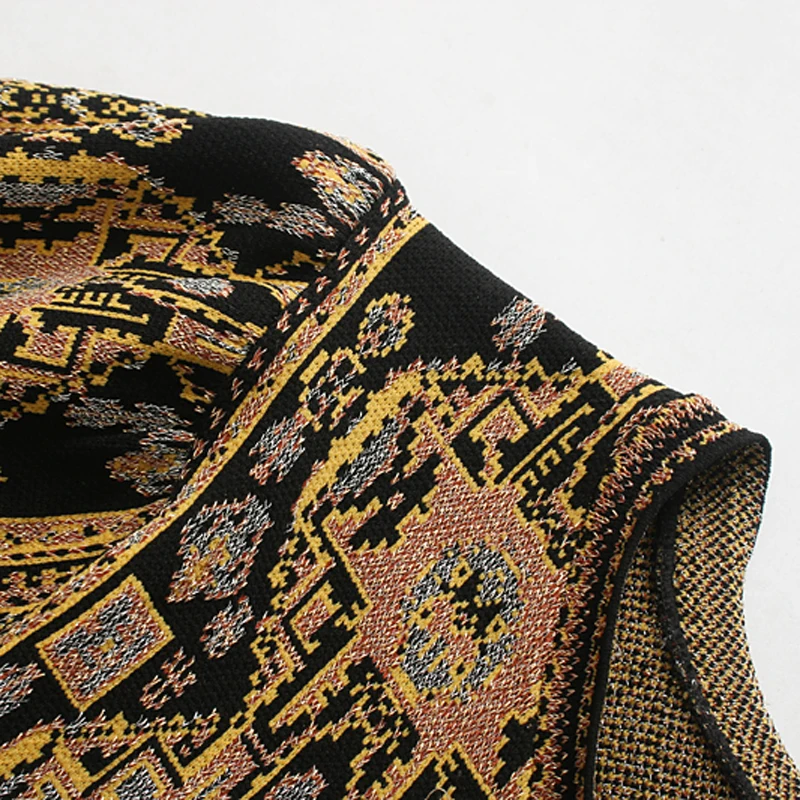 Женское жаккардовое платье AGong элегантное облегающее винтажное мини с длинным