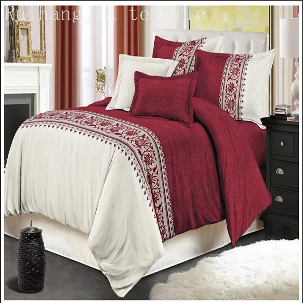 

Adult Bedding Set Multiple Colour Quilt Cover Pillowcase Without Bed Sheet Luxury Printed Duvet Cover Set Bedclothes 2/3pcs