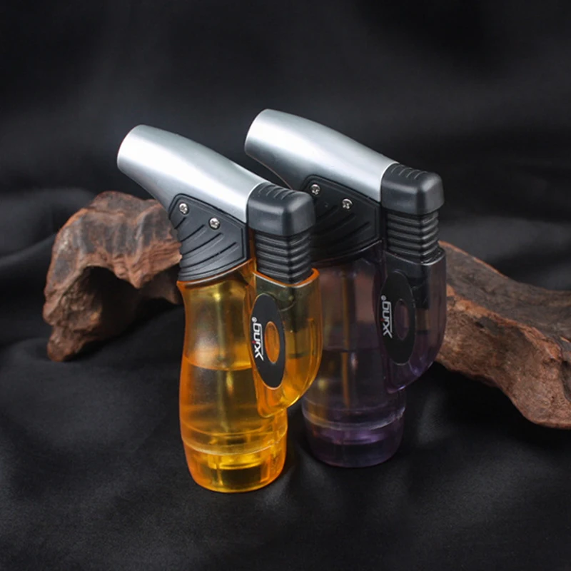Пистолет распылитель фонарь Бутановая турбо зажигалка для сигарет трубка сигар