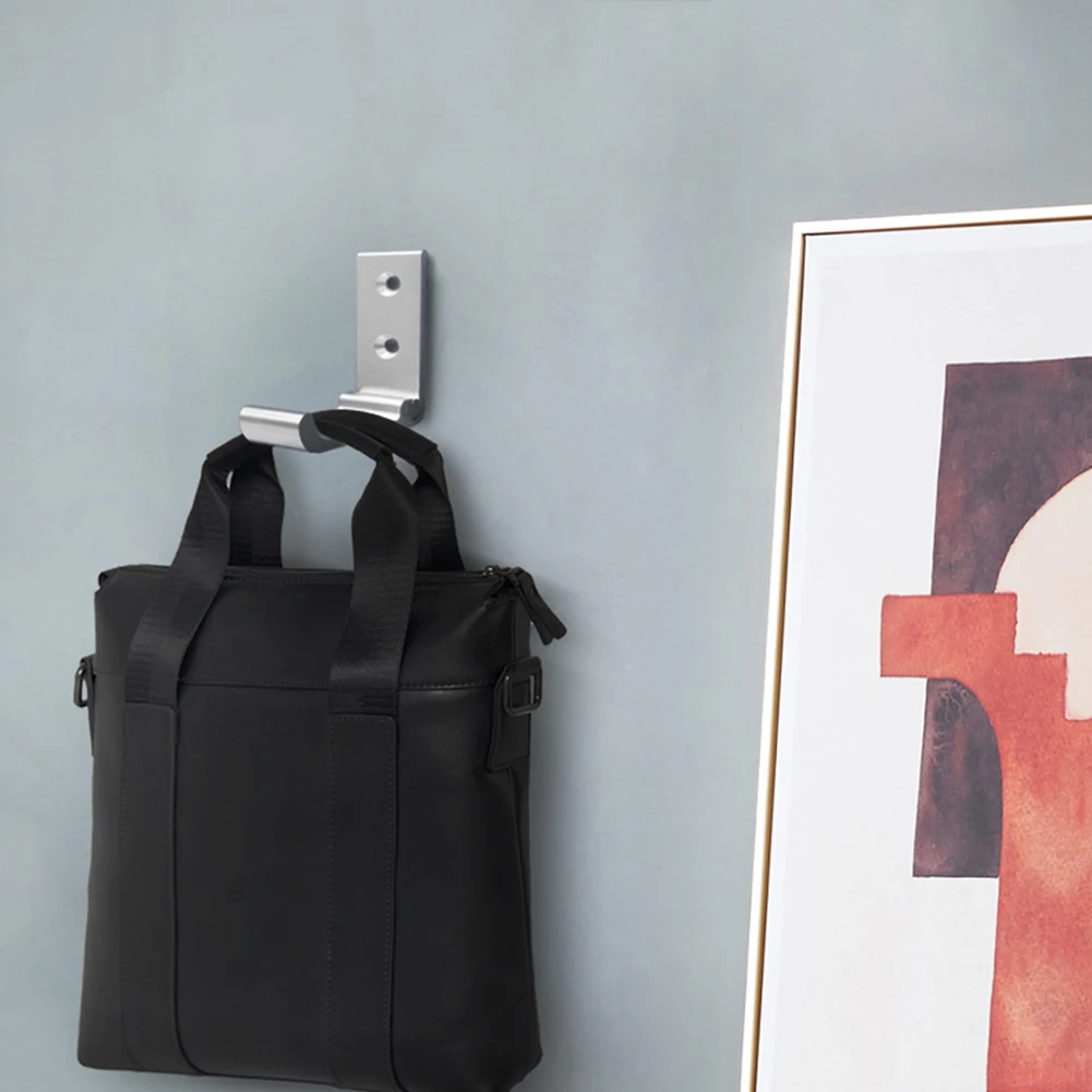 Складные крючки настенные для одежды пальто шляпы сумок вешалки из алюминиевого