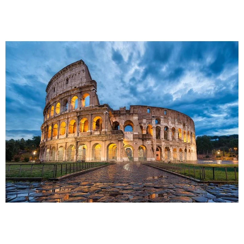 Алмазная 5D картина сделай сам Римский колозеум полная вышивка