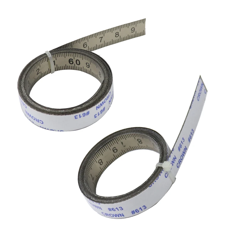 Измерительная лента самоклеящаяся Метрическая линейка из нержавеющей стали для