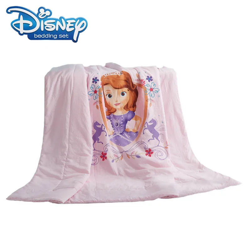 

Disney summer quilt cartoon Sophia pink print Home Textiles Suitable for Children Kids Adult Blanket Comforter Free Shipping hot