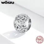 WOSTU 2020 новый оригинальный кулон из бисера Подходит для шармов Серебро 925 бусины браслет для женщин девушек Сделай Сам модные ювелирные изделия