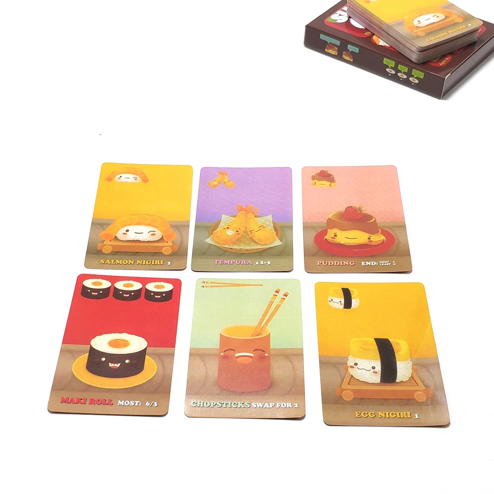 Суши карточная игра go fun the pick and pass Япония настольная высокое качество семейные