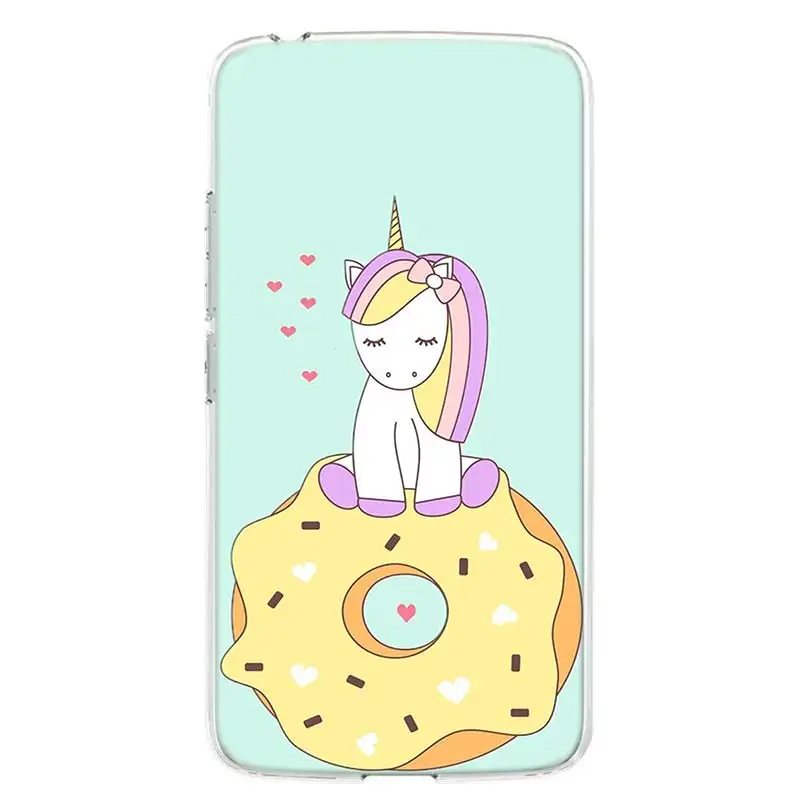 Чехол для телефона My Unicorn Girl Motorola MOTO G8 G7 G6 G5 G5S G4 E6 E5 E4 Plus Play Power One Action мягкий