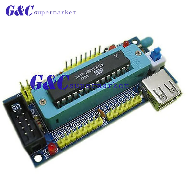 1 шт. ATMEGA8 ATMEGA48 ATMEGA88 макетная плата AVR(без чипа) DIY Kit