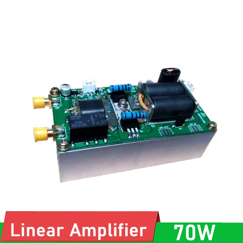 70 Вт SSB Линейный Усилитель Мощности HF DIY комплекты для YAESU FT-817 KX3 AM CW FM радио