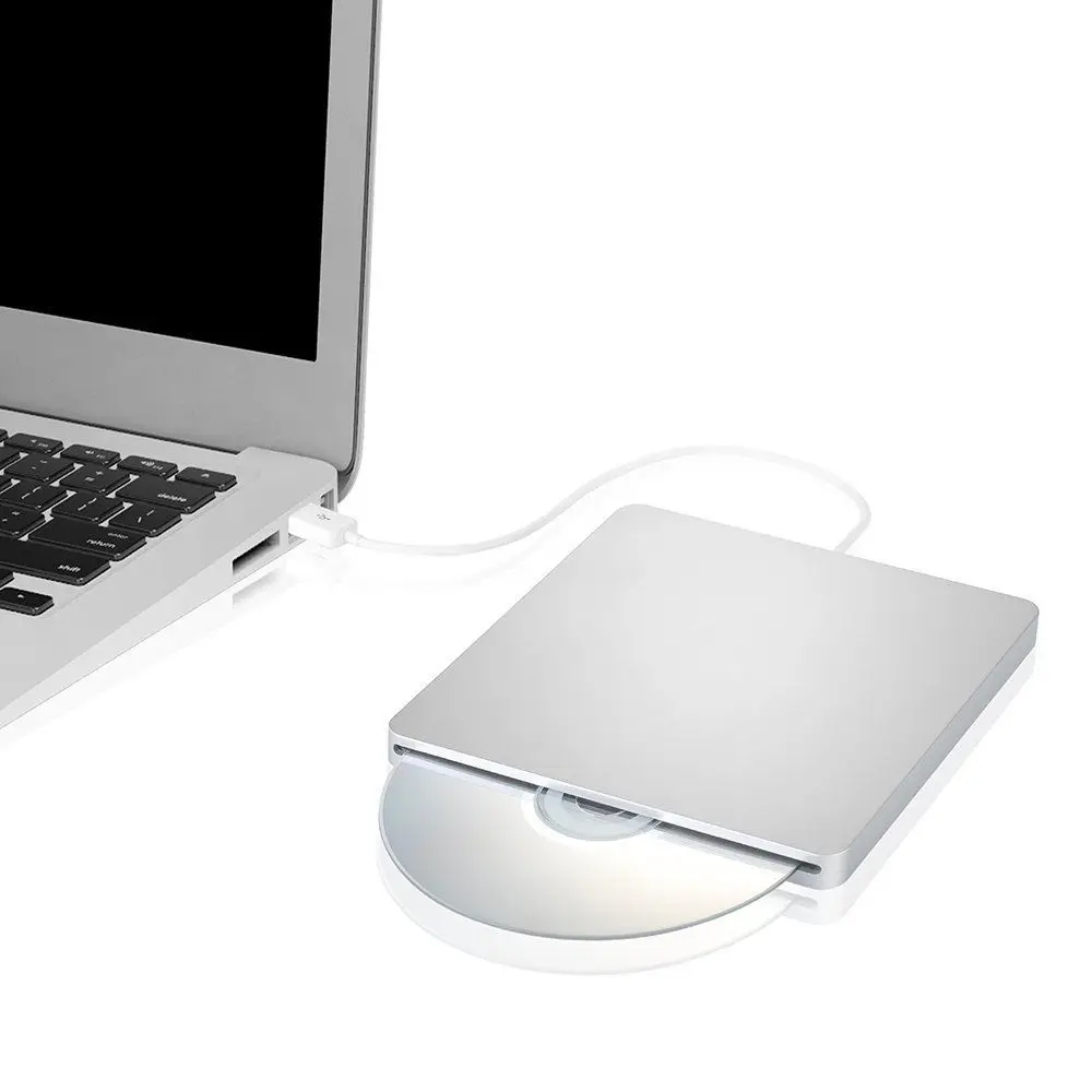 Внешний привод DVD RW USB 3 0 проигрыватель CD/ ROM слот in чтение запись супер тонкий