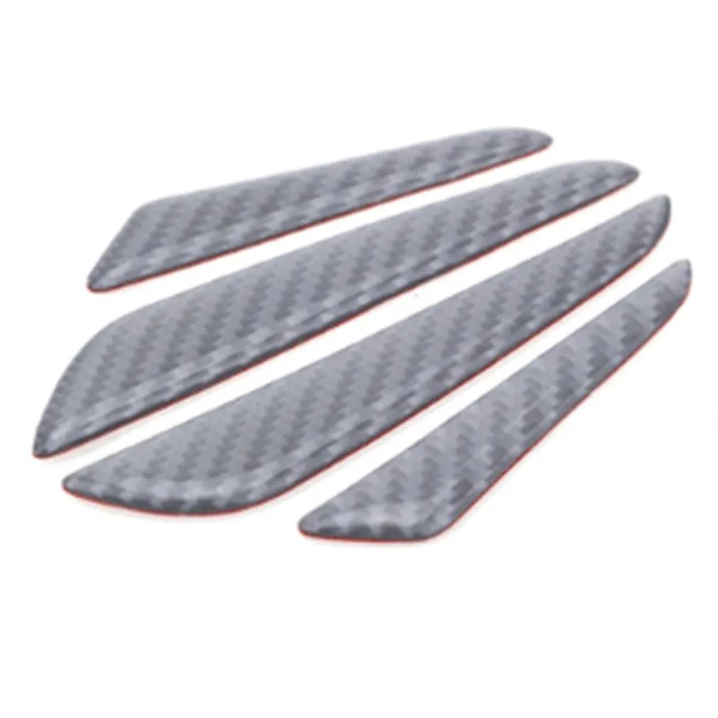 

carbon fiber door anti-collision strips Car door anti-scratch Door anti-collision strips Body stickers free shipping