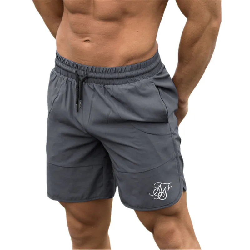 2021 Summer New Men's Tide Brand Cotton Sports Shorts Sik Silk Embroidery Gyms Fitness Leisure Jogging Training | Мужская одежда