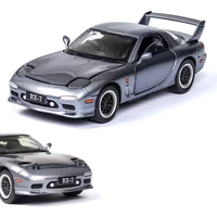 132 mazda rx7 car model alloy car die cast toy car model pull back childrens toy collectibles free shipping