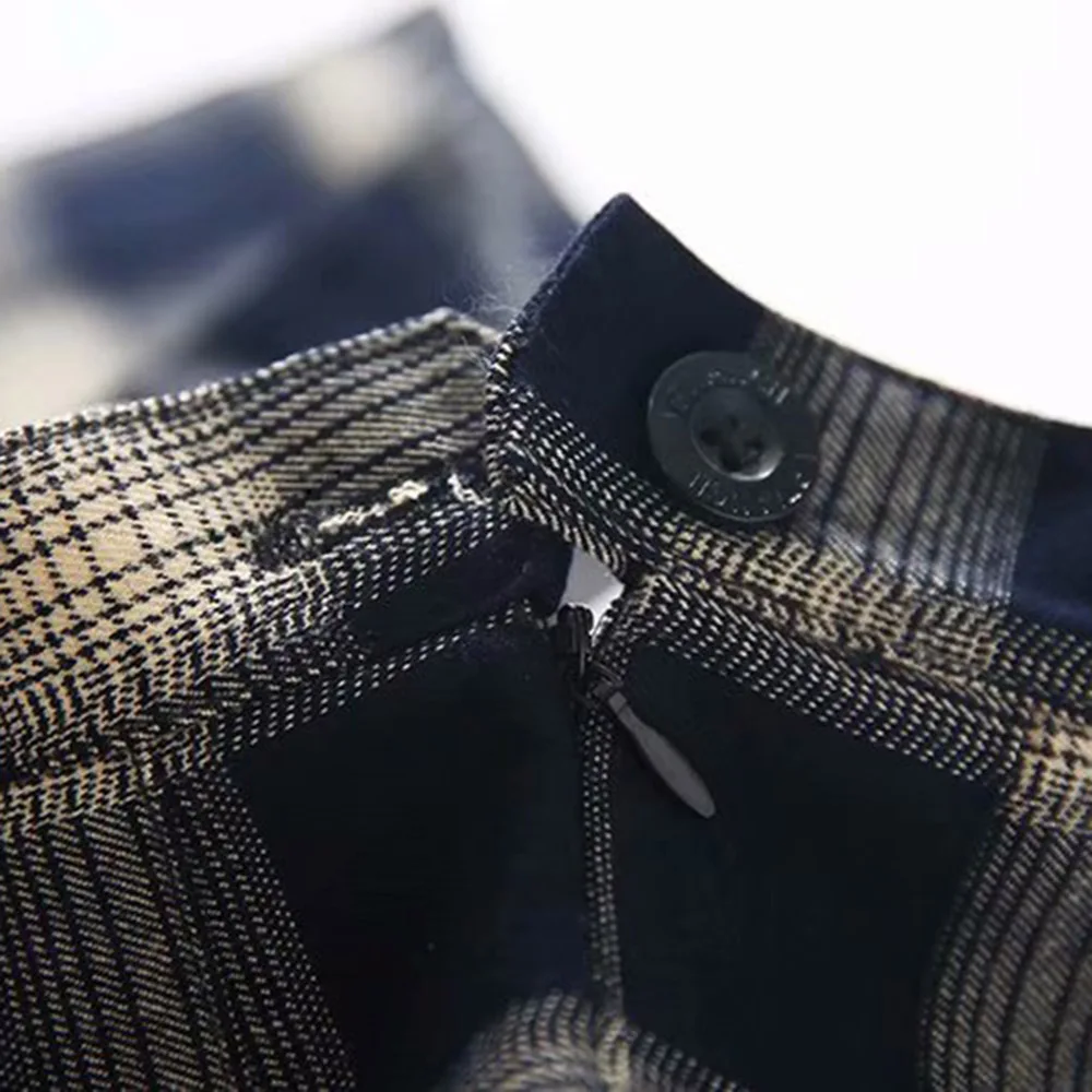 Женская плиссированная юбка в стиле Харадзюку желтая черная красная с высокой