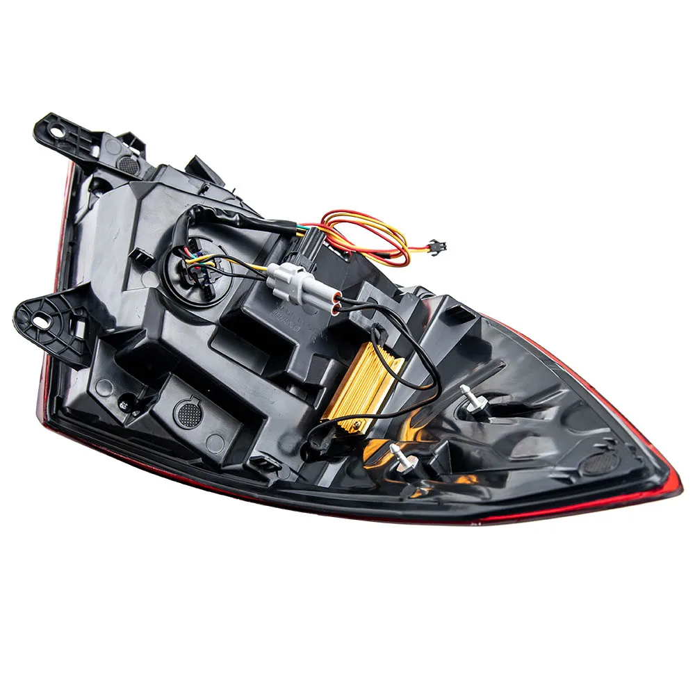 

Pair Smoke LED Tail Lights For Honda Accord 2018 2019 2020 Rear Lamps Assembly