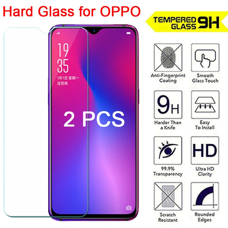

1/2 Pcs! Transparent Glass Protective Glass For OPPO A3 A5 (A5X) (2020) A7X HD Tempered Glass For OPPO A8 A9 A9X (2020) A12e