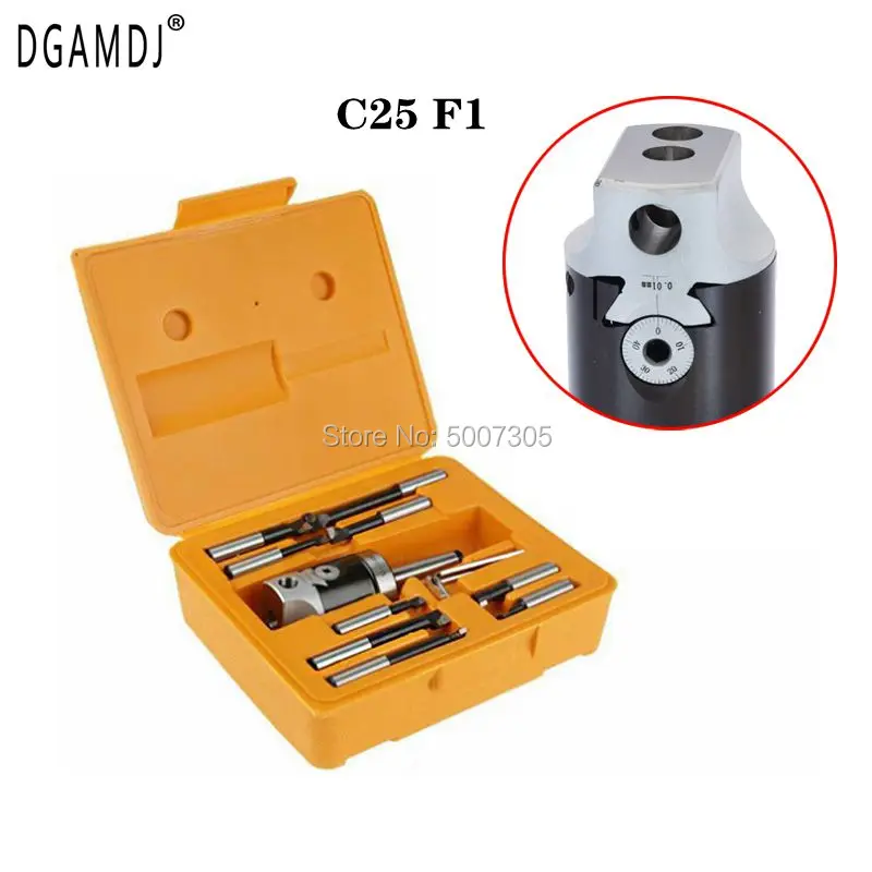 

C25 F1 набор сверлильных головок 1 шт. F1 12 мм 50 мм сверлильный станок 1 шт. C25 F1 M16 сверлильная ручка 9 шт. 12 мм сверлильная резьба 1-1 / 2-18unf