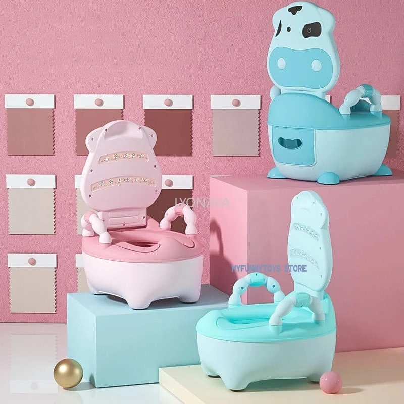 Orinal port&aacute;til multifunci&oacute;n para beb&eacute;, asiento de inodoro para coche, olla de entrenamiento para ni&ntilde;o y ni&ntilde;a-3