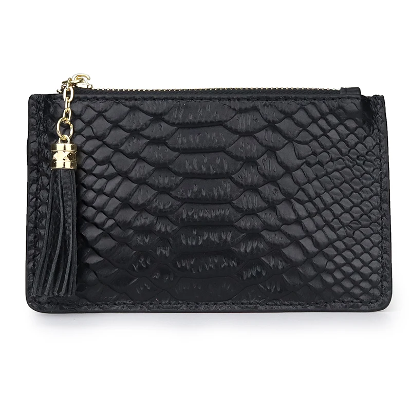 Модный практичный женский кошелек для ключей премиум-класса кожаный монет