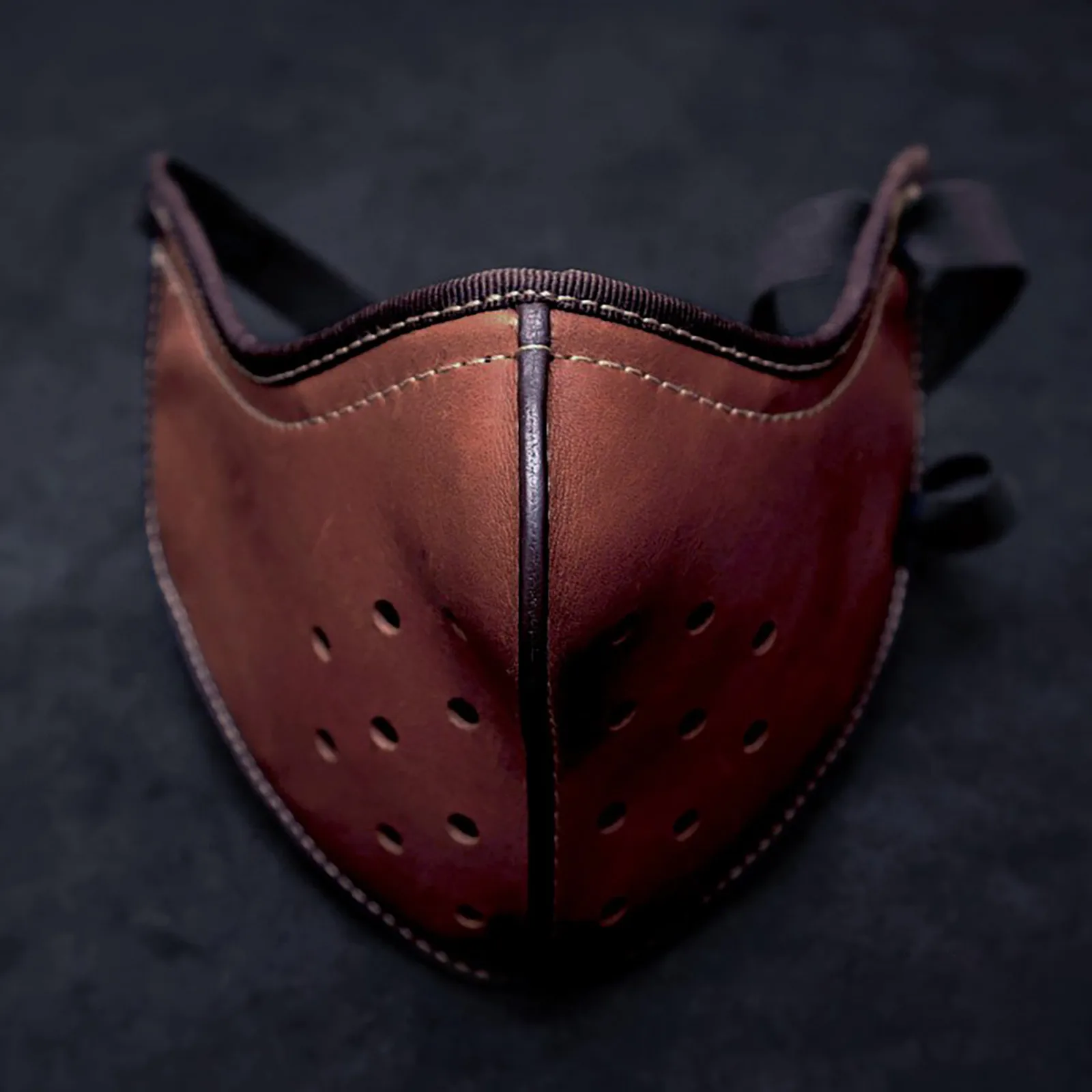 

Cycling Face Masks Winter Outdoor Punk Leather Motorcycle Mask Dust-proof Sports Protective Mask Reusable And Washable #E