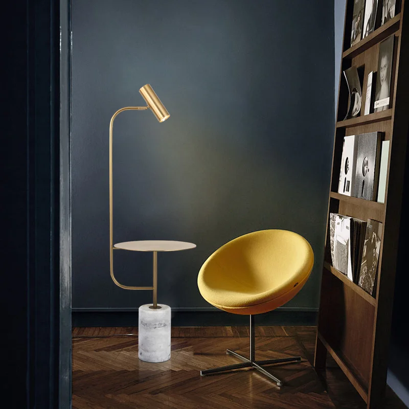 Стиль Пост Модерн творческих мраморное основание металлического корпуса