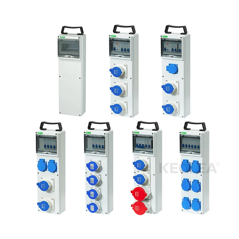 Внутренний и наружный портативный водонепроницаемый корпус розетки переносной