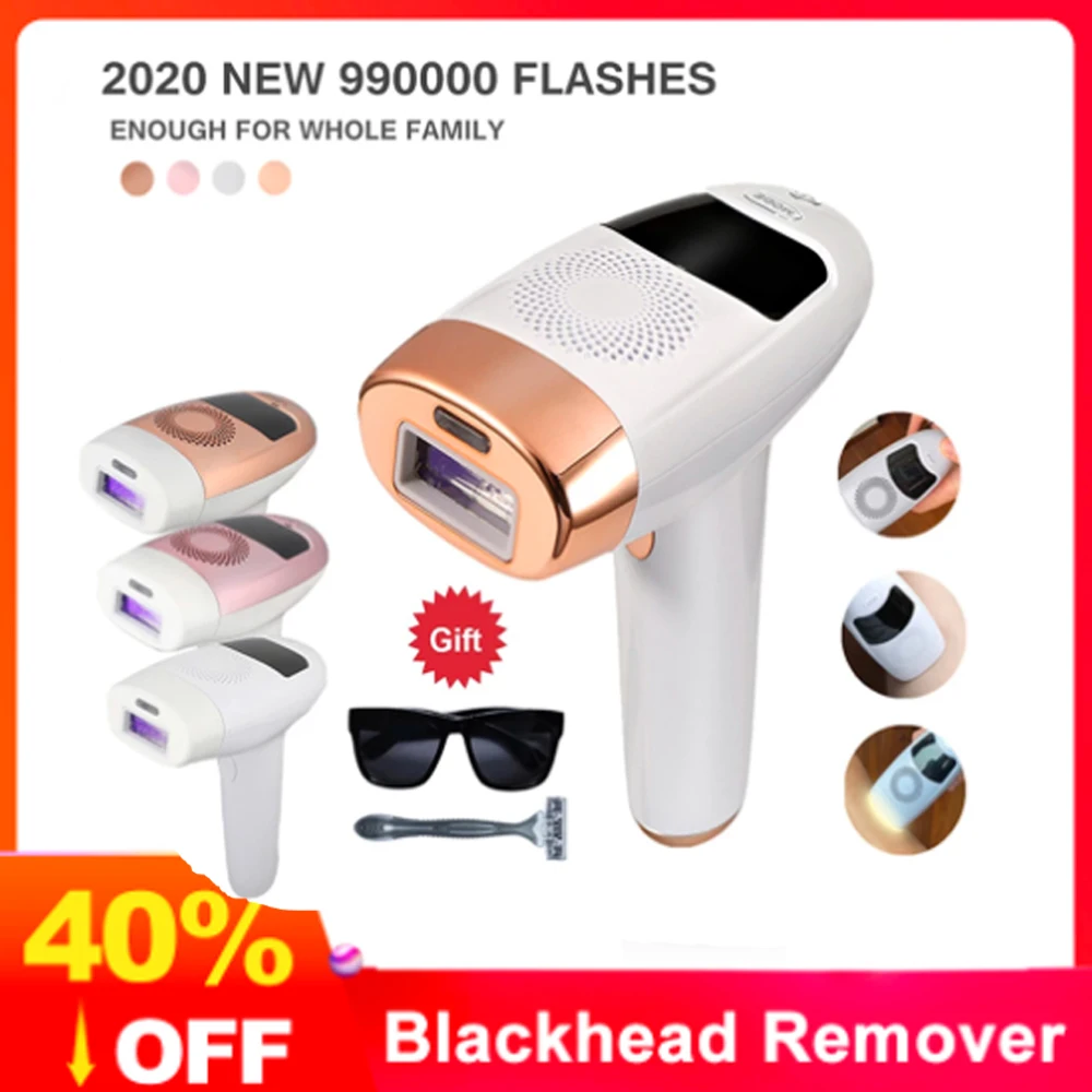 

Professional Laser Hair Epilator Living Beauty Health Summer 990000 Flash LCD IPL Gift Home Bikini Hair Removal Device