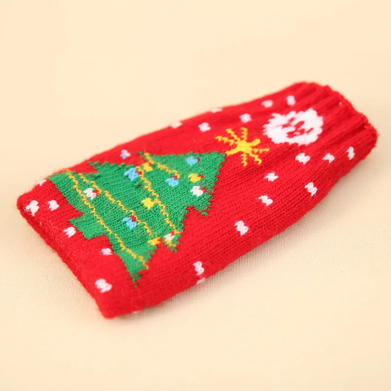 Рождественский пивной свитер на бутылку чехол мешок мультфильм Лось дерево