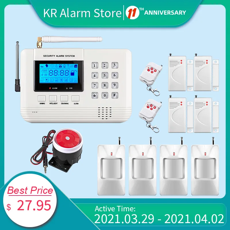 Fuers Q2 сигнализации Системы безопасности дома Беспроводной мобильный