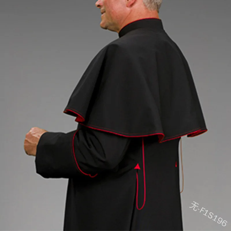 Пояс для священника римского черного цвета пояс одежды средневековый ритуал