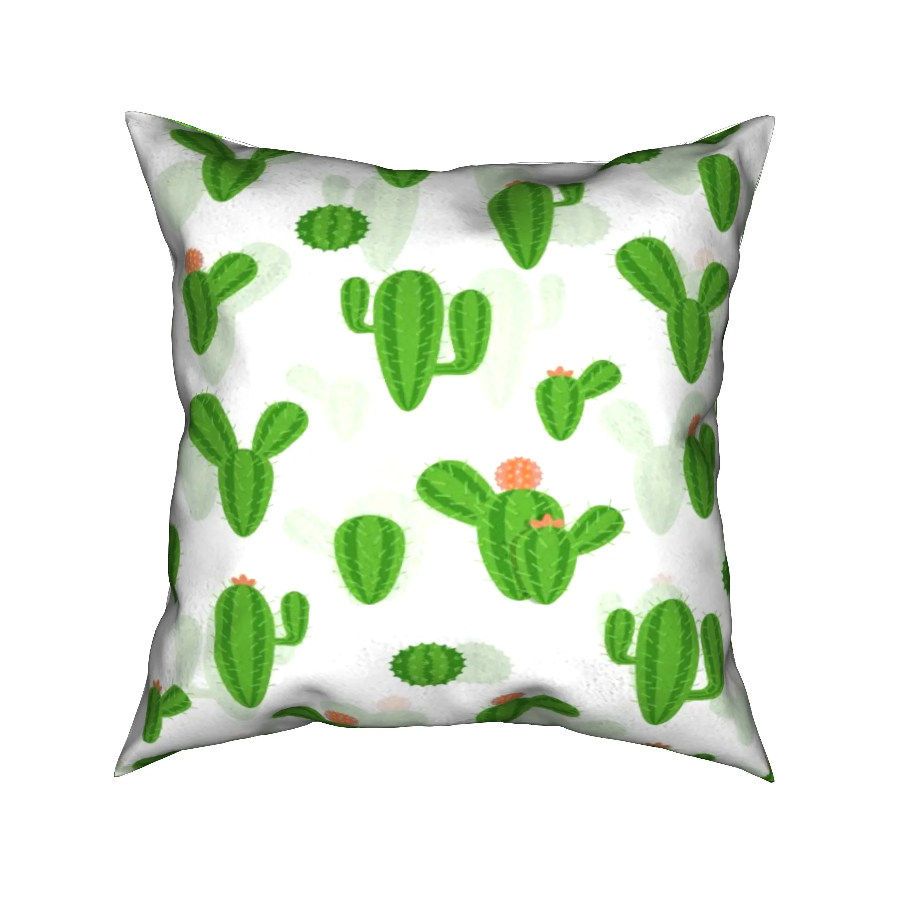 

Green plant pattern home pillowcase modern sofa decoration decoration home textile comfortable cushion cover