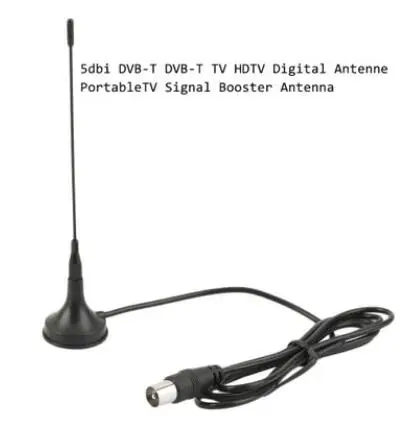 Portable Stick TV Antenna Indoor Outdoor Digital HD Freeview Aerial 5dBi 50 Mile VHF(172-240Mhz) \ UHF(470-860Mhz) | Электроника