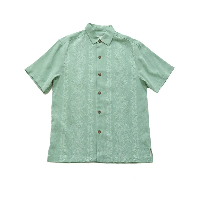 Три Цвета 100% шелковые мужские ретро рубашки в винтажном стиле Однотонная