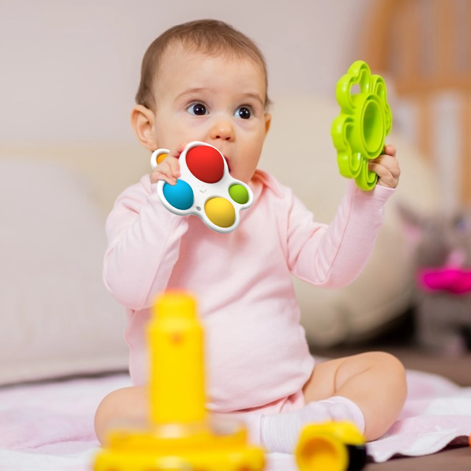 

Baby Pressing Hand Grasping Board Cloth Book Set Educational Early Education Toys For Newborns 0-1 Year Old Exercise Toys