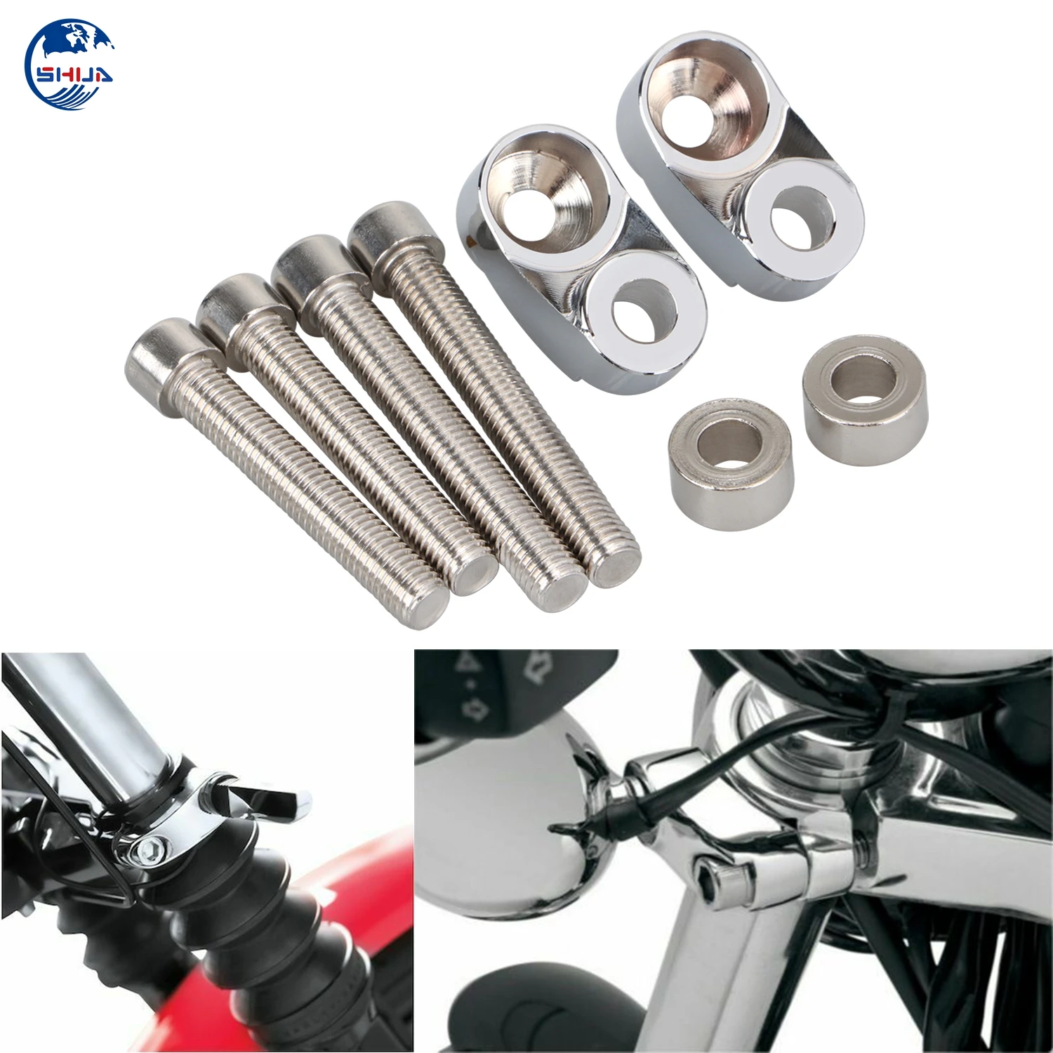 Переднего поворота сигнальное крепление кронштейн для перемещения XL883 1200 Dyna Low