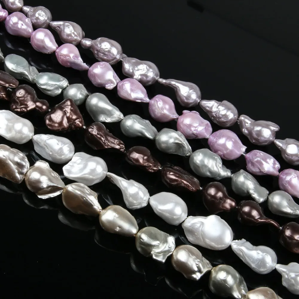 

AAA Grade Natural Freshwater Pearl Baroque Loose Beads High Quality Tail Pearl DIY For Jewelry Making Necklace Bracelet 15-18mm
