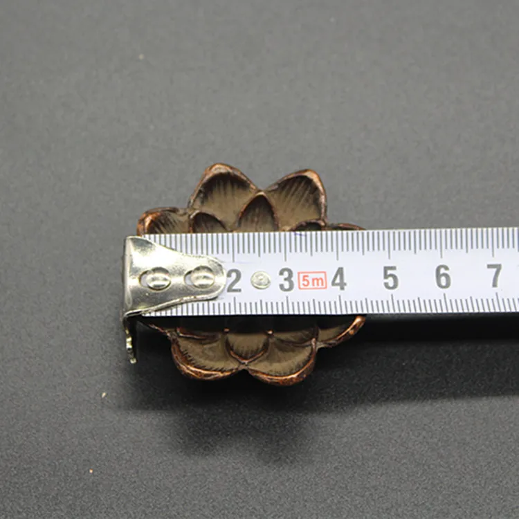 Бронзовый Лотос держатель лампы/благовония горелка ручной орнамент | Дом и сад