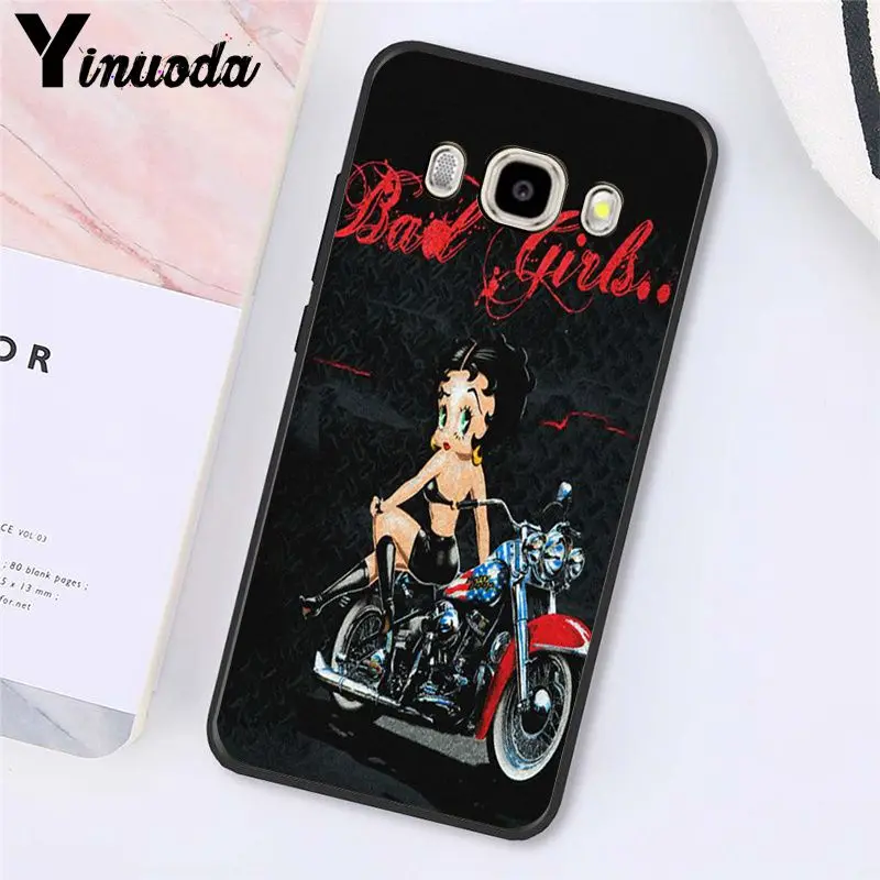 

Yinuoda betty boop Phone Case For Samsung Galaxy J7 J6 J8 J4 J4Plus J7 DUO J7NEO J2 J5 Prime