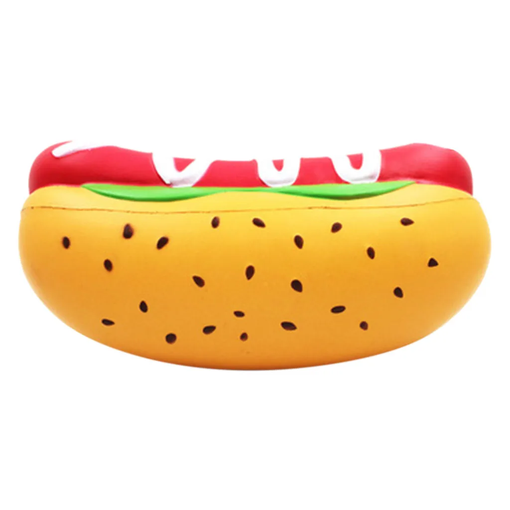 

Squeezable Jumbo Giant Hot Dog Slow Rising Scented Stress Relief Toys Fidget Toys Novelty Funny Decompression Squeeze Vent Toys