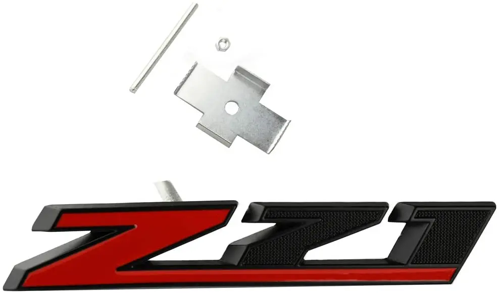 

1 шт. передний значок с эмблемой решетки Z71 (черный, красный)