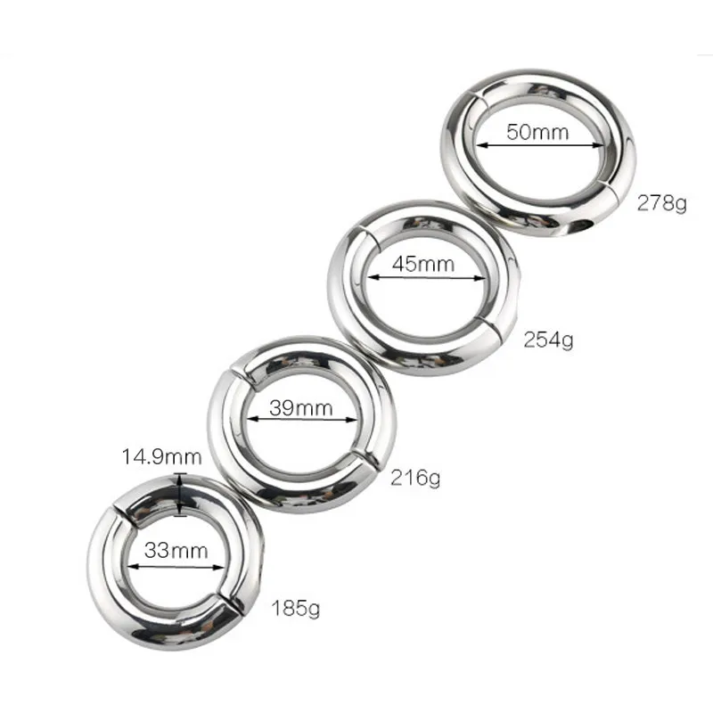 Кольцо для пениса мяч растяжка задержки длительное металлическое кольцо на член