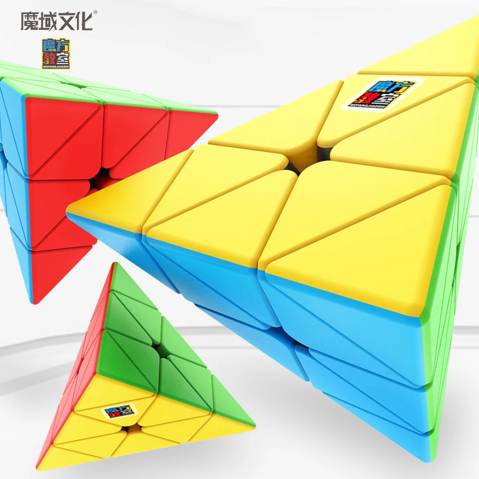 MoYu Cubing класс Meilong 3x3x3 JinZiTa Пирамида магические кубики профессиональные